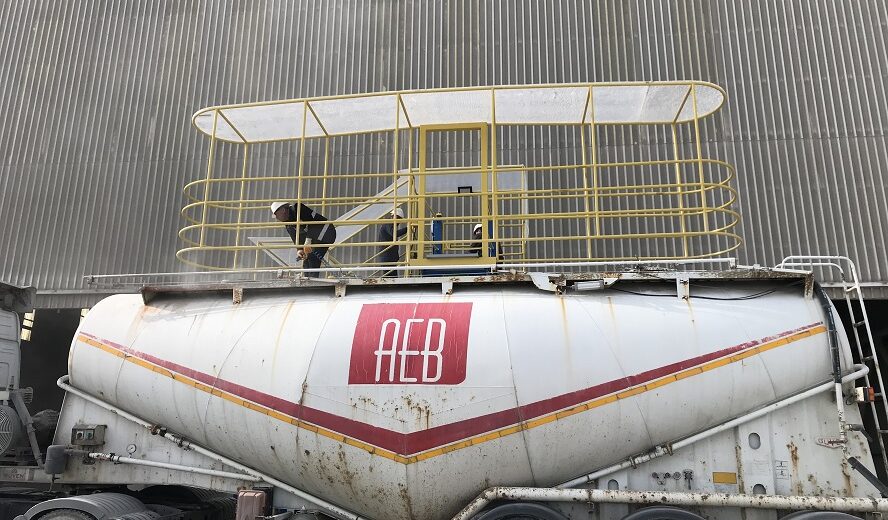 Silobas Kapak Açma Kapatma Platformu - CMS Mühendislik - Yetik Mühendislik