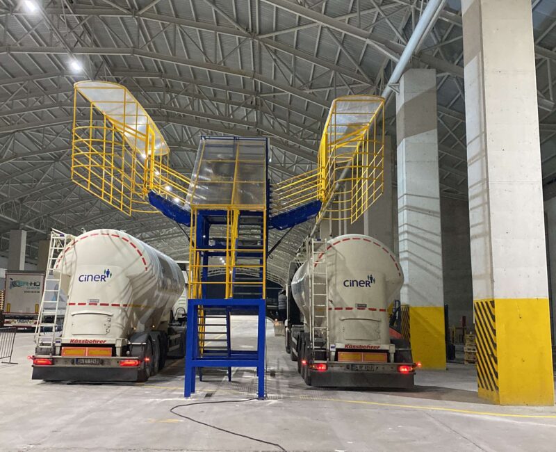 Silobas Kapak Açma ve Kapatma Platformu, CMS Mühendislik