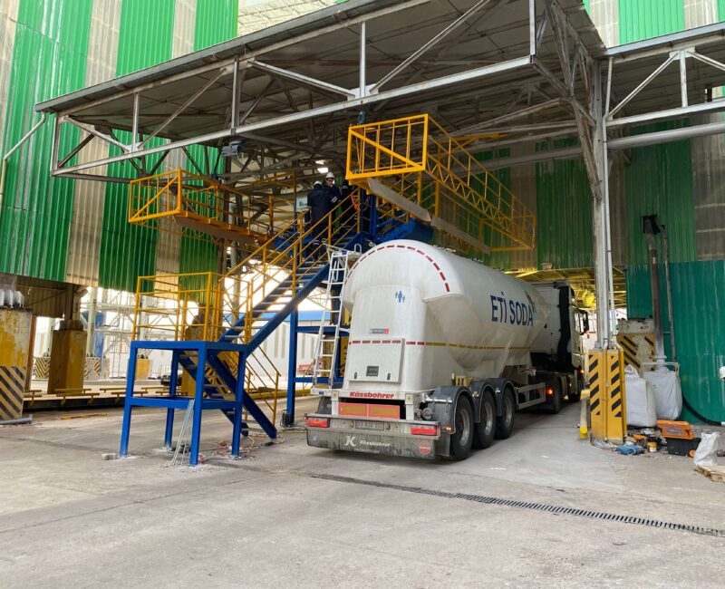 Silobas Kapak Açma ve Kapatma Platformu, CMS Mühendislik