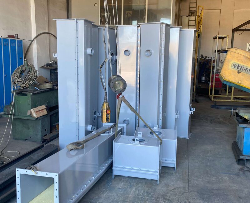 Havalı bant, CMS Mühendislik , Air slide, Silo kaynatma sistemleri