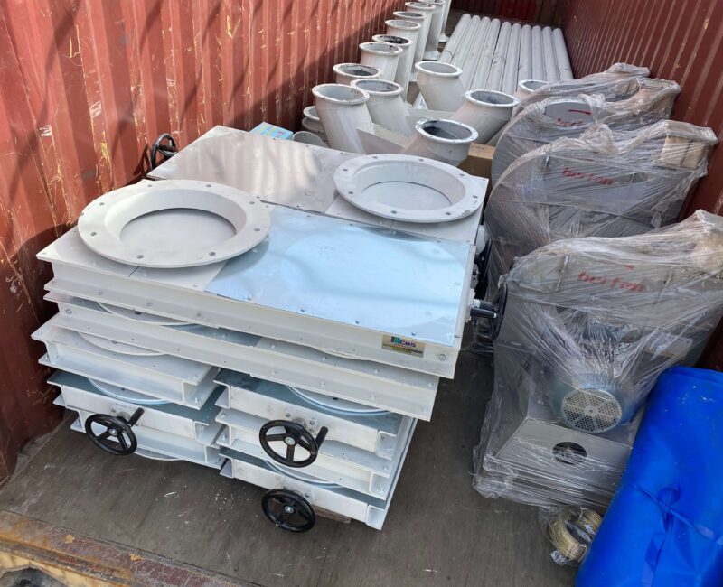 Sürgülü manuel klape, manual slide gate, CMS Mühendislik